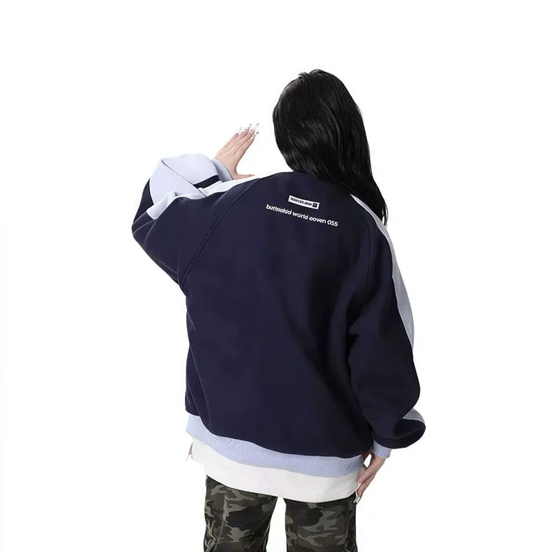 TESTUNG Jackets Coats Unisex Gray-5