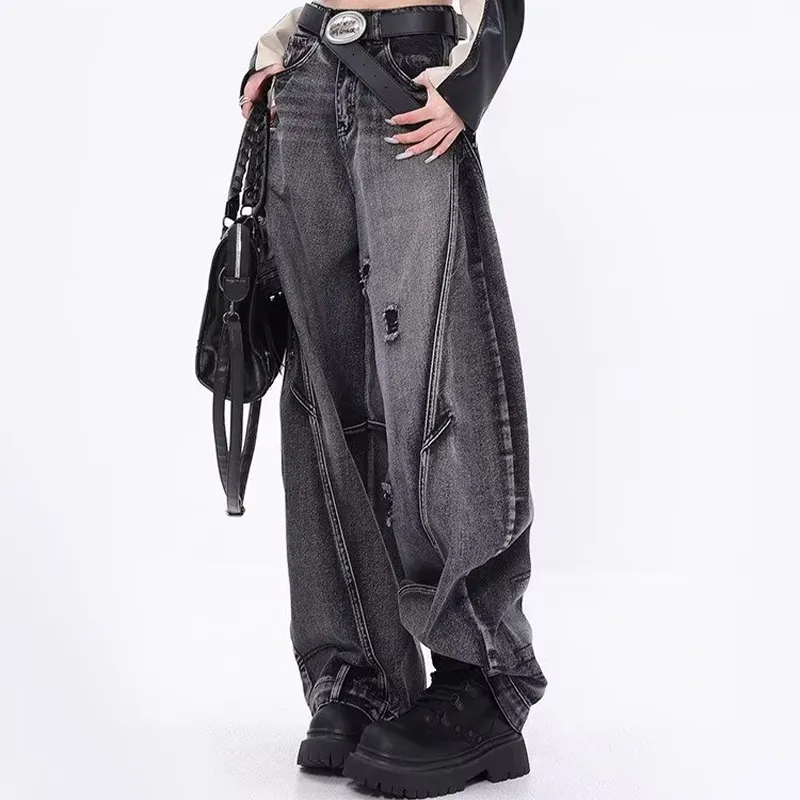 TESTUNG Jeans Unisex Black-2