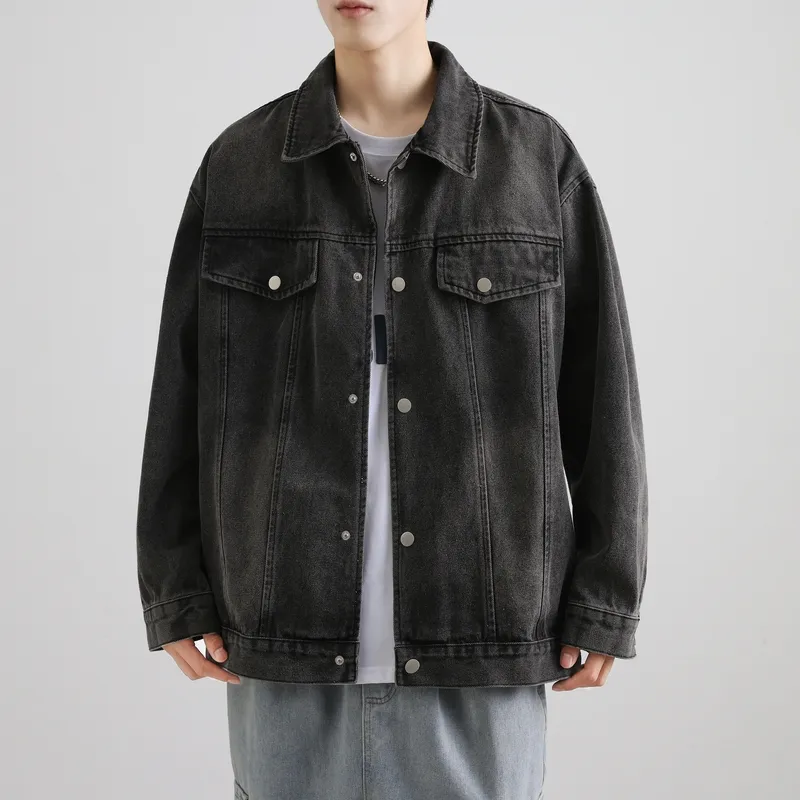 TESTUNG Denim Jacket Unisex Blue-8