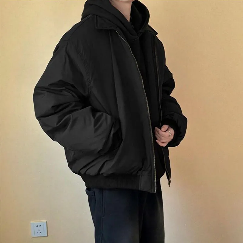 TESTUNG Jackets Coats Unisex Dark Blue-11