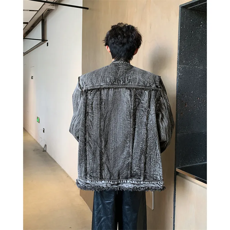 TESTUNG Jackets Coats Unisex Black-1