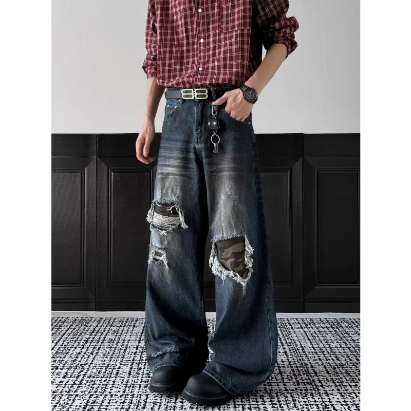 TESTUNG Jeans Unisex Blue-4
