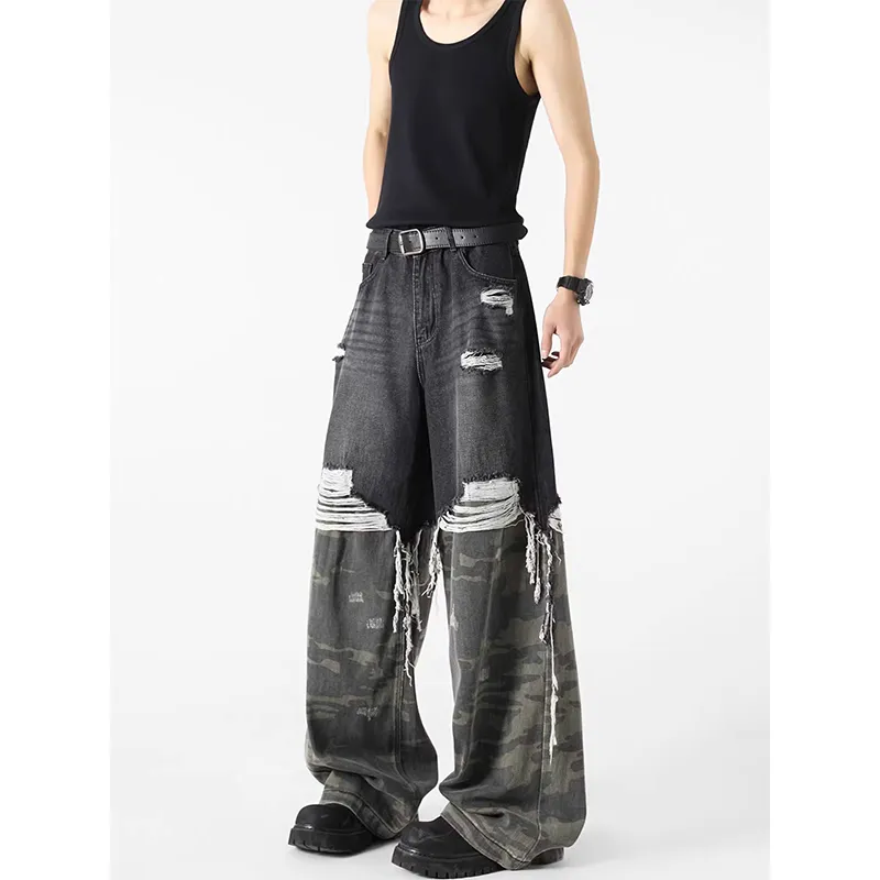 TESTUNG Jeans Unisex Black-3