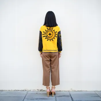TESTUNG Jackets & Coats Unisex Yellow