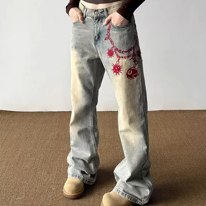 TESTUNG Jeans Unisex Image Color-2