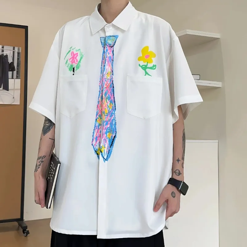 TESTUNG Shirts Unisex White-6