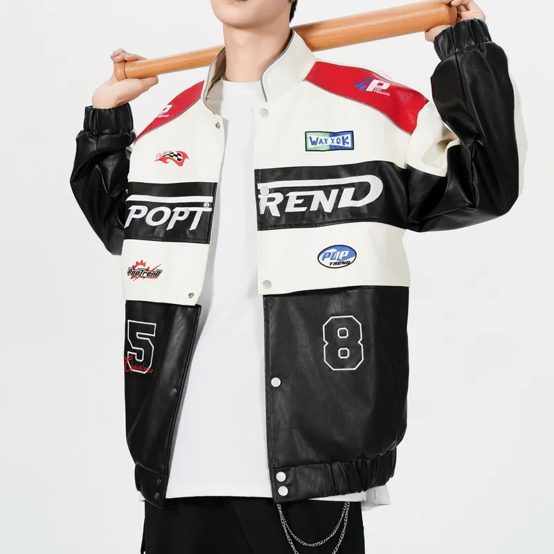 TESTUNG Jackets Coats Unisex White-5