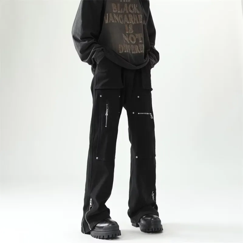 TESTUNG Jeans Unisex Black-4