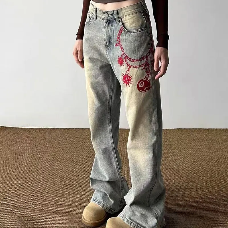 TESTUNG Jeans Unisex Image Color-5