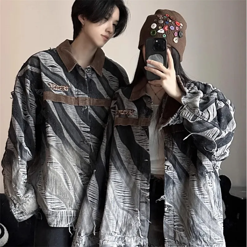 TESTUNG Jackets Coats Unisex Black-2