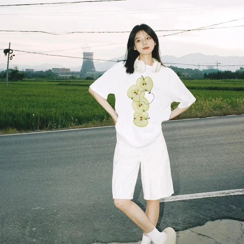 TESTUNG T Shirts Unisex White-3