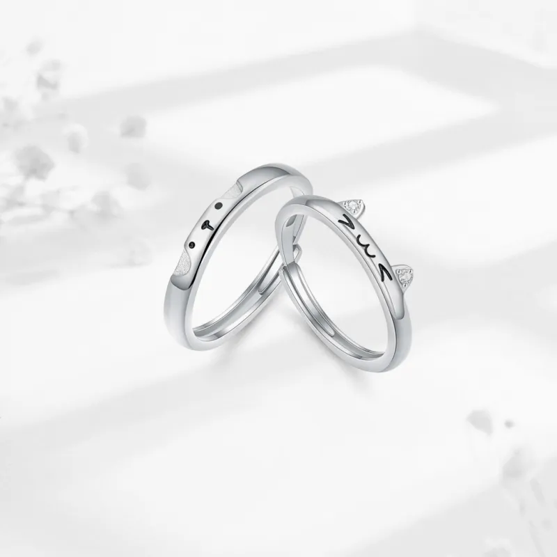 SEEPD Colored Glaze Zircon Ring Unisex-1
