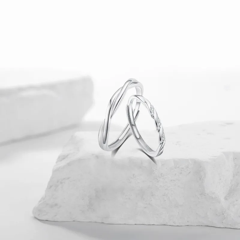 SEEPD Colored Glaze Zircon Ring Unisex-3
