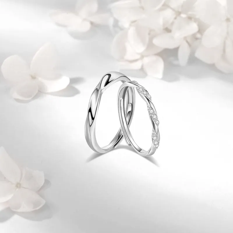 SEEPD Colored Glaze Zircon Ring Unisex-1