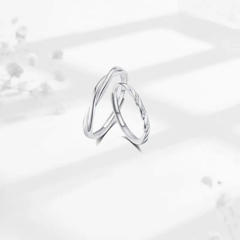 SEEPD Colored Glaze Zircon Ring Unisex-1