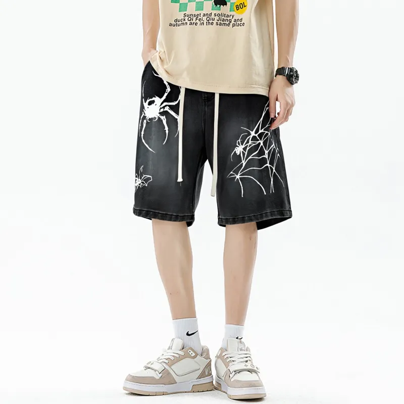 VXOXV Denim Shorts Unisex-10