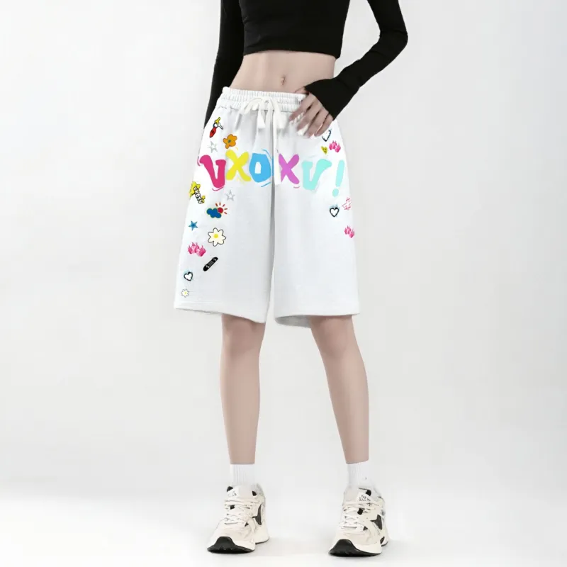 VXOXV Casual Shorts Unisex-9