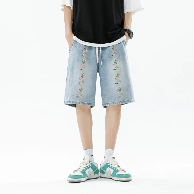 VXOXV Denim Shorts Unisex-6