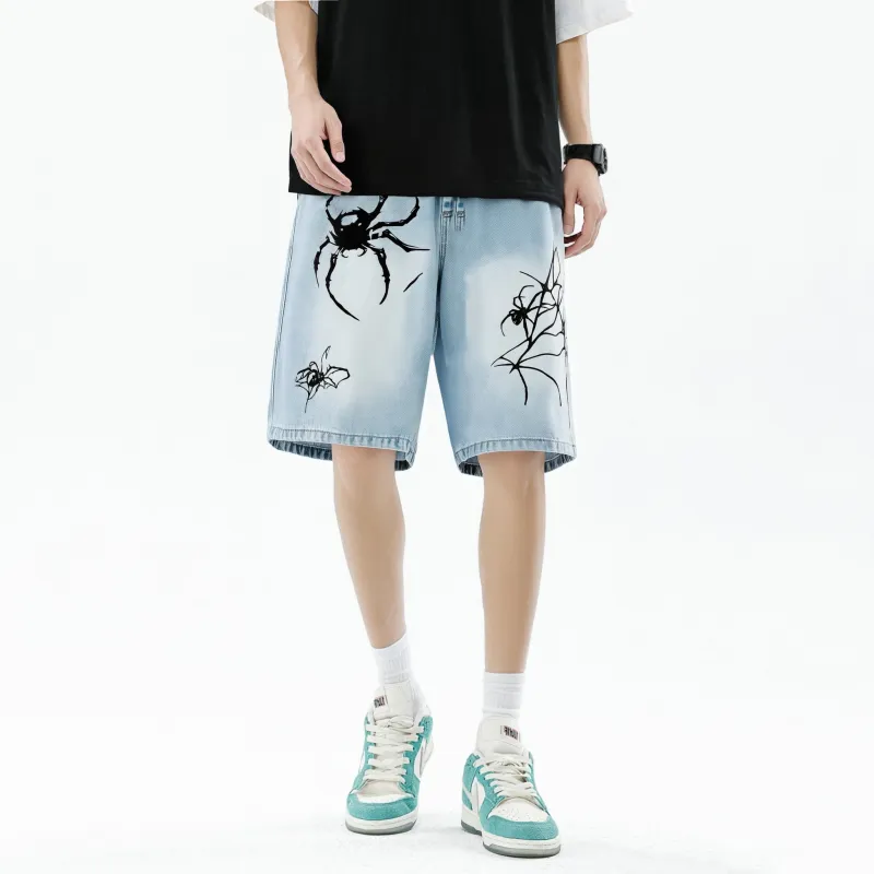 VXOXV Denim Shorts Unisex-6