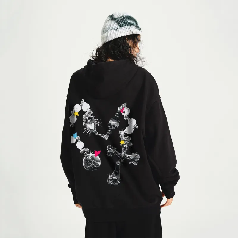 VXOXV Sweatshirts Unisex-3