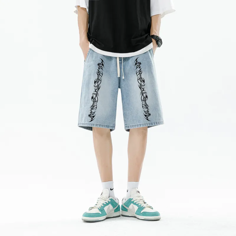 VXOXV Denim Shorts Unisex-6