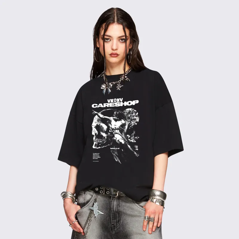 VXOXV T Shirts Unisex-3