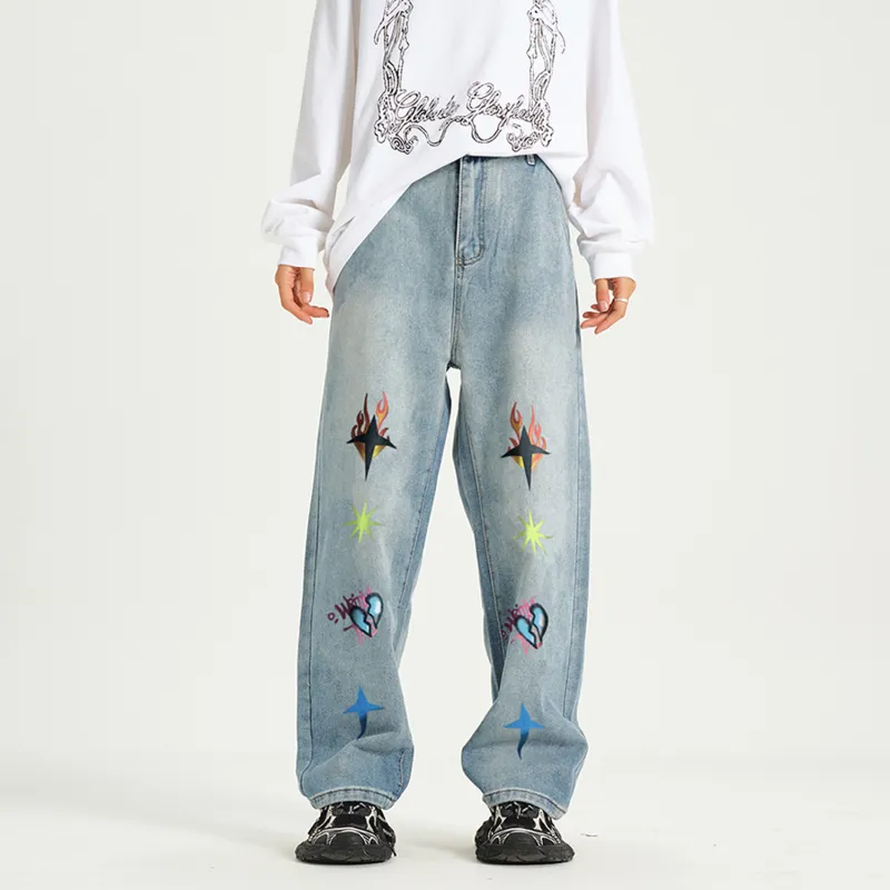VXOXV Jeans Unisex-2
