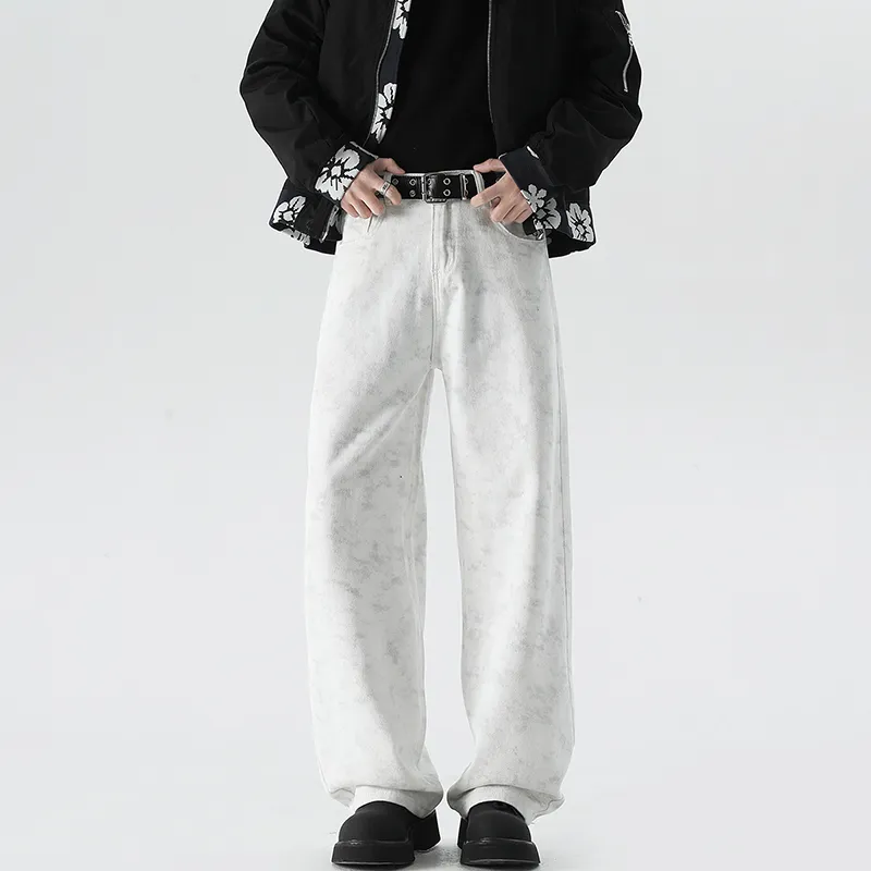 VXOXV Jeans Unisex White-1