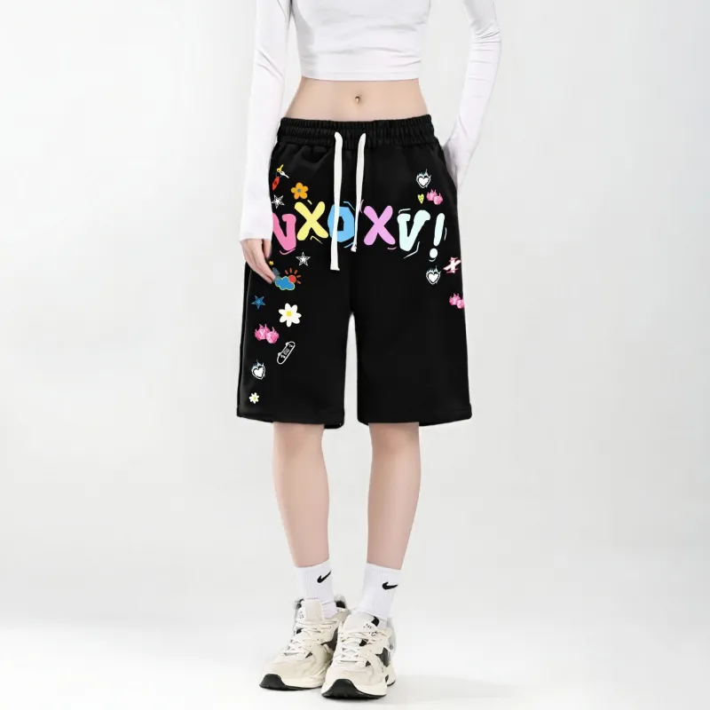 VXOXV Casual Shorts Unisex-2