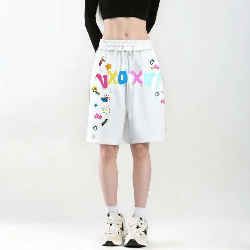 VXOXV Casual Shorts Unisex-8