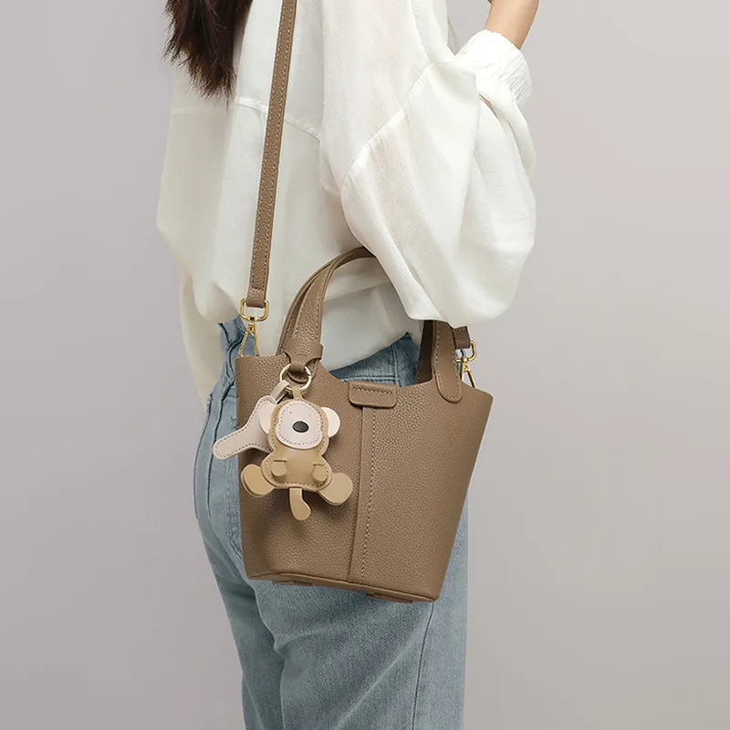 Bullrun Cow Leather Handbag Regular Women's Multicolor-2