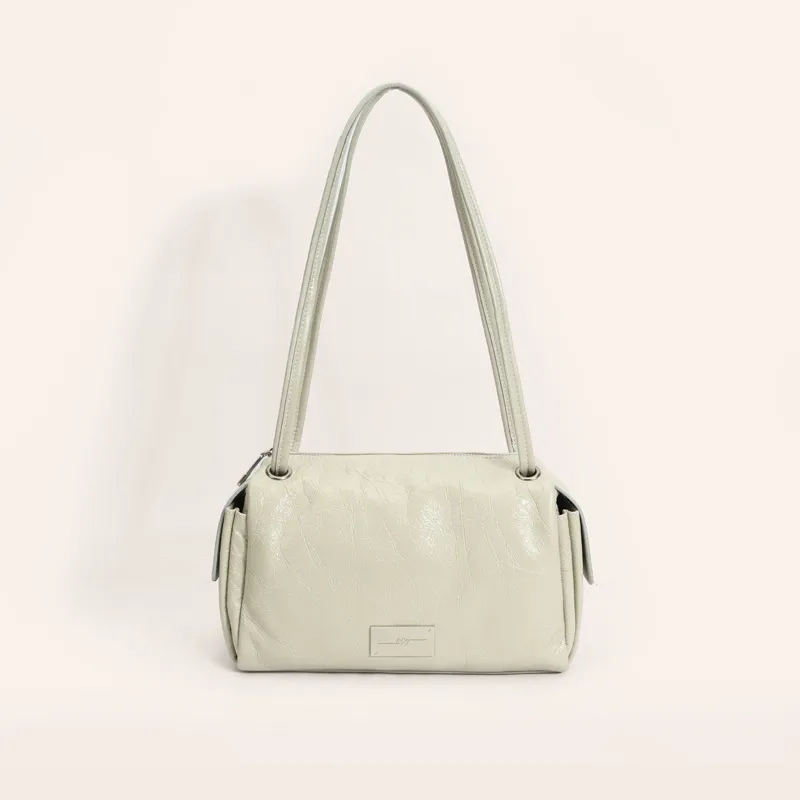 Bullrun Cow Leather Shoulder Bag Large Size Women's Multicolor-6