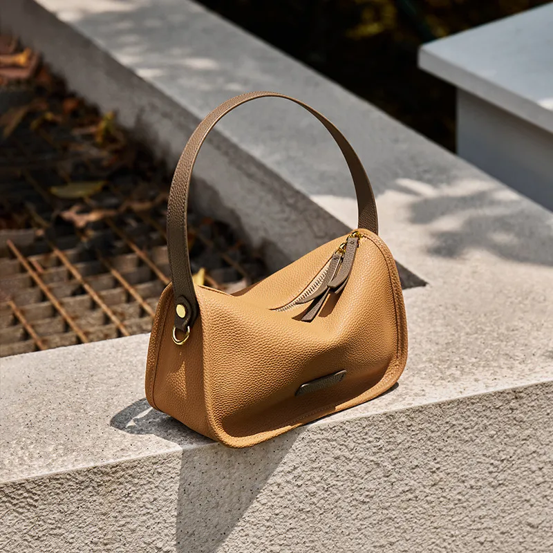 Bullrun Cow Leather Handbag, Shoulder Bag Regular Women's Multicolor-6