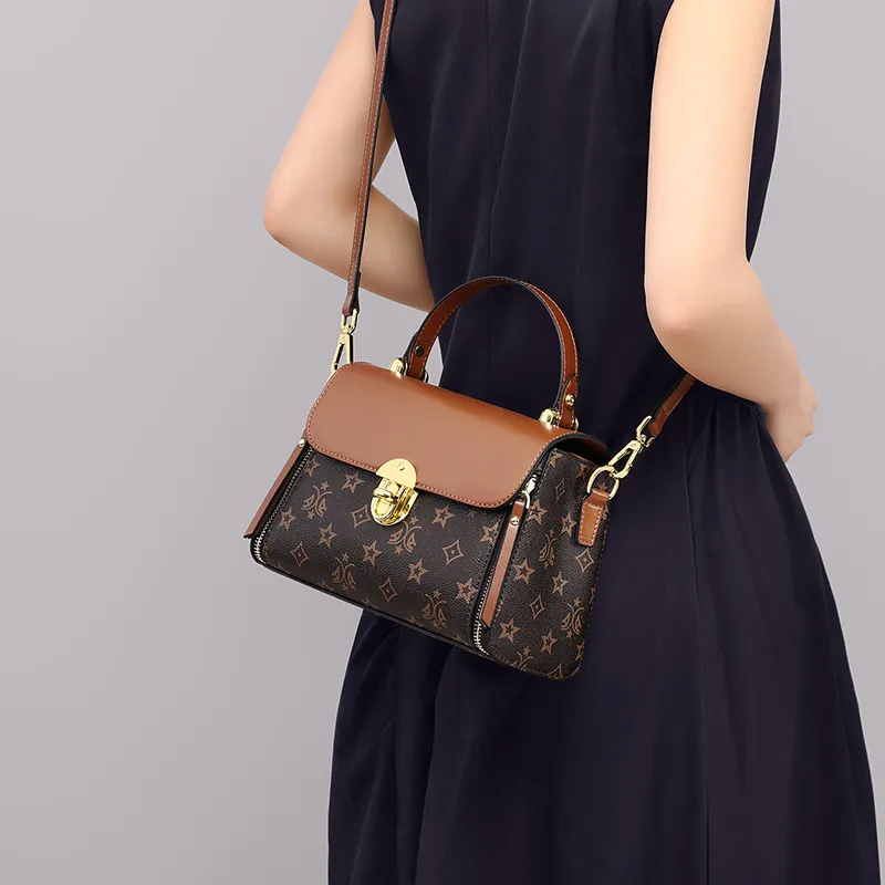 Bullrun Synthetic Leather Shoulder Bag, Handbag Women's Coffee-4