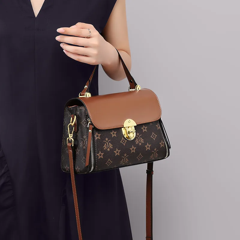 Bullrun Synthetic Leather Shoulder Bag, Handbag Women's Coffee-3