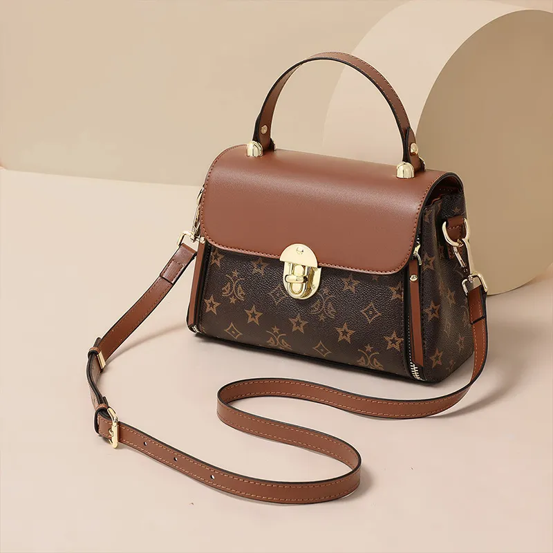 Bullrun Synthetic Leather Shoulder Bag, Handbag Women's Coffee-1