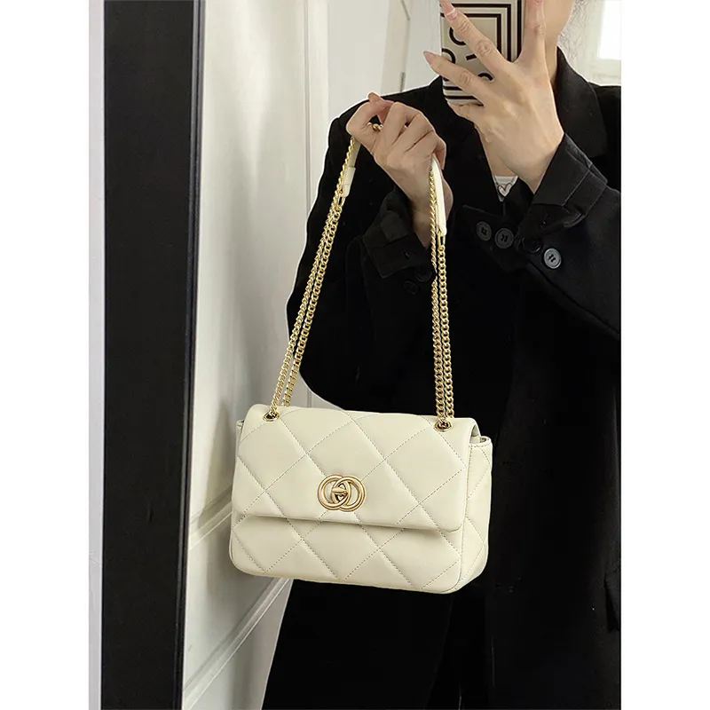 Bullrun Cow Leather Shoulder Bag Women's Multicolor-1