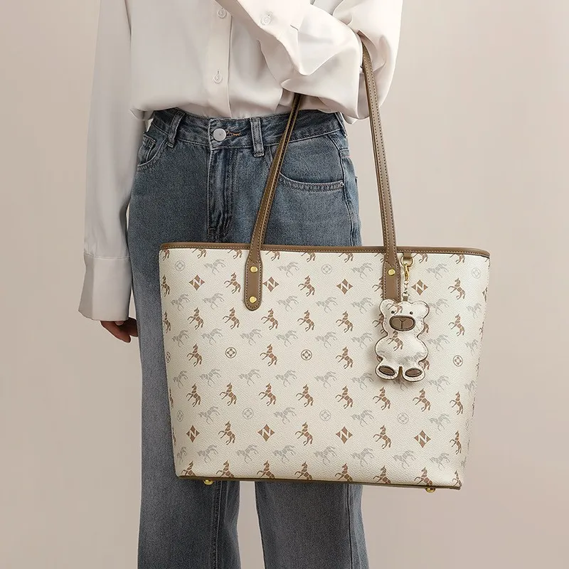 Bullrun Synthetic Leather Shoulder Bag Women's Nut Apricot-2