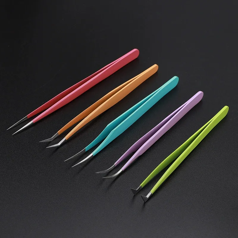 FOYULE Lash Extension Eyelash Makeup Tool Color Five piece Set-3