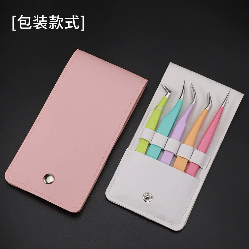 FOYULE Lash Extension Eyelash Makeup Tool Color Five piece Set-2