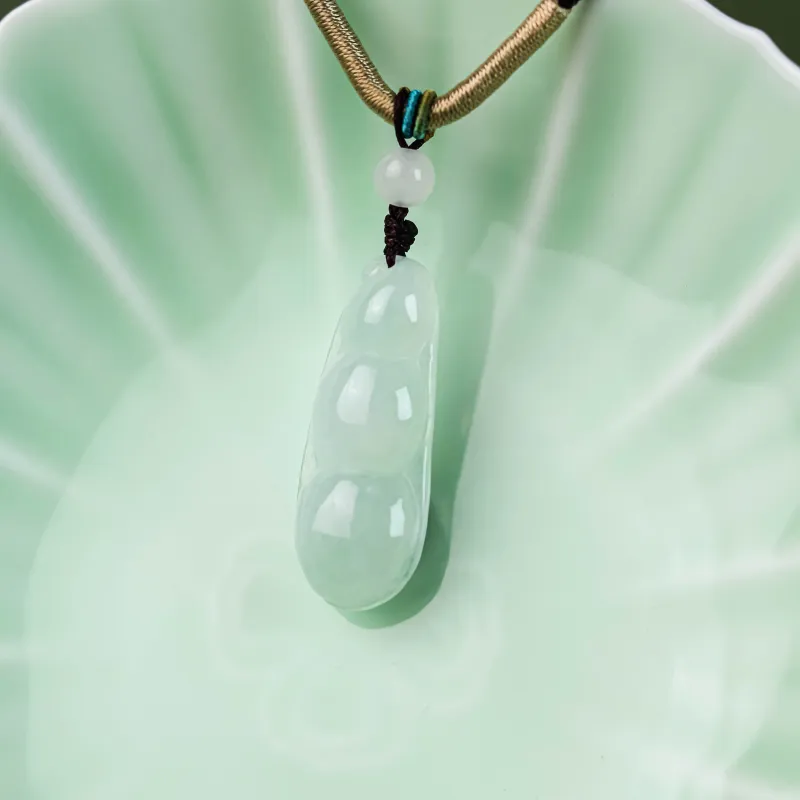 CUIYURIJI Glutinous Jade Necklaces Women's-4