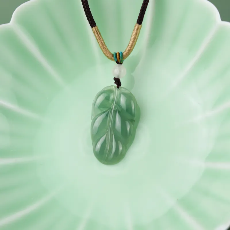 CUIYURIJI Glutinous Jade Necklaces Women's-6