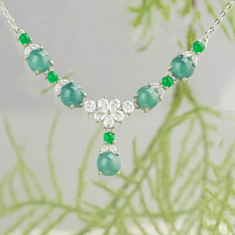 CUIYURIJI Ice Glutinous Necklaces Women's-5