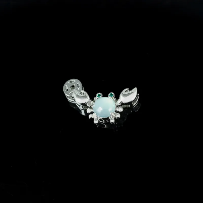 CUIYURIJI Ice Glutinous Jadeite Necklaces Women's-1