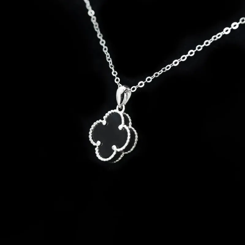 CUIYURIJI Chalcedony Jade Necklaces Women's-4