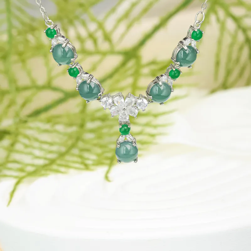 CUIYURIJI Ice Glutinous Necklaces Women's-2