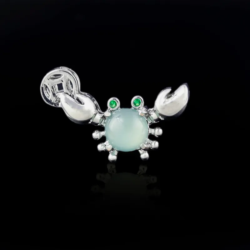 CUIYURIJI Ice Glutinous Jadeite Necklaces Women's-2
