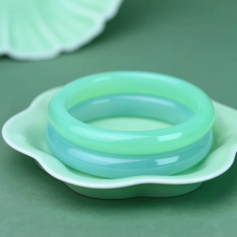 CUIYURIJI Agate Bangles Women's-8