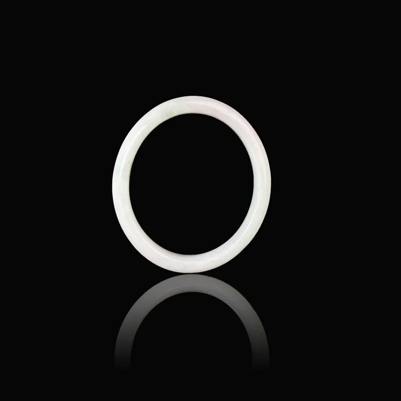CUIYURIJI Bean Type Jadeite Bangles Women's-2