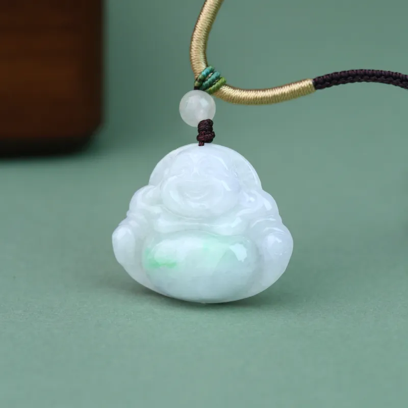 CUIYURIJI Glutinous Jade Jadeite Necklaces Women's-2